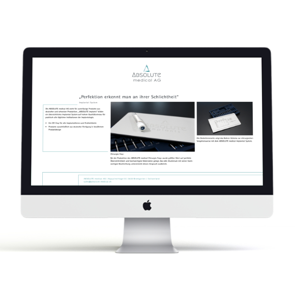Katalog-Layout für die Absolute medical Ag. Schwerrpunkt hierbei sind die verschiedenen Dentalbohrer,, ihre Verwendung sowie Anwendungsbeispiele.